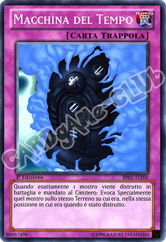 BP02-IT200 Macchina del Tempo comune 1a Edizione (IT)  -PLAYED-