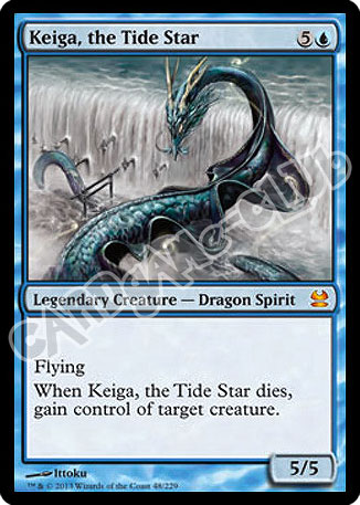 048 / 229 Keiga, the Tide Star rara mitica (EN) -NEAR MINT-