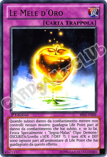 BP02-IT208 Le Mele d'Oro rara 1a Edizione (IT) -NEAR MINT-