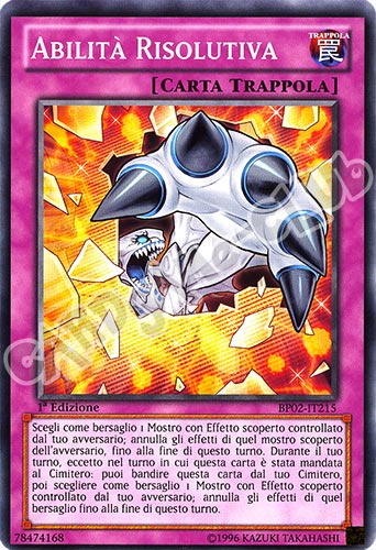 BP02-IT215 Abilita' Risolutiva comune 1a Edizione (IT) -NEAR MINT-