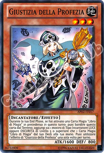 AP02-IT017 Giustizia della Profezia comune (IT) -NEAR MINT-