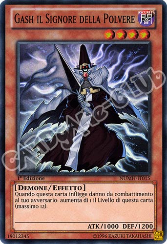 NUMH-IT015 Gash il Signore della Polvere super rara 1a Edizione (IT)  -GOOD-