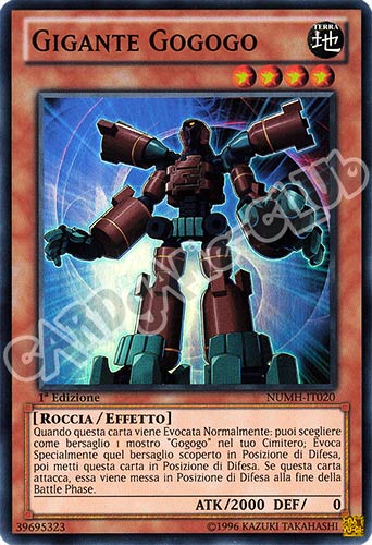NUMH-IT020 Gigante Gogogo super rara 1a Edizione (IT)  -GOOD-