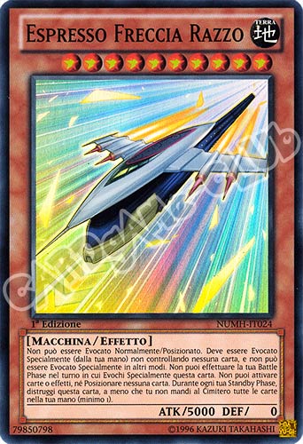 NUMH-IT024 Espresso Freccia Razzo super rara 1a Edizione (IT) -NEAR MINT-