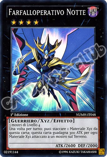 NUMH-IT048 Farfalloperativo Notte super rara 1a Edizione (IT) -NEAR MINT-