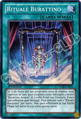 NUMH-IT054 Rituale Burattino super rara 1a Edizione (IT) -NEAR MINT-