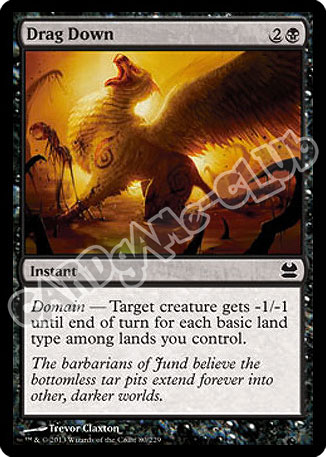 080 / 229 Drag Down comune (EN) -NEAR MINT-