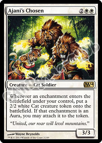 002 / 249 Ajani's Chosen rara (EN) -NEAR MINT-