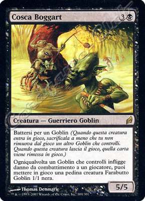 104 / 301 Cosca Boggart rara (IT) -NEAR MINT-