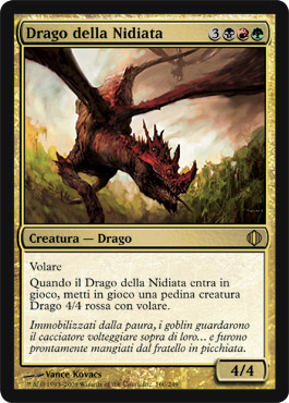160 / 249 Drago della Nidiata rara (IT) -NEAR MINT-