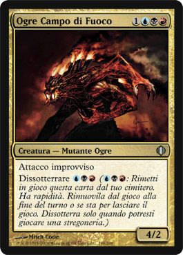 168 / 249 Ogre Campo di Fuoco non comune (IT) -NEAR MINT-