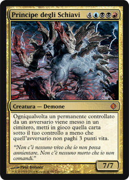 182 / 249 Principe degli Schiavi rara mitica (IT) -NEAR MINT-