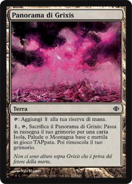 224 / 249 Panorama di Grixis comune (IT) -NEAR MINT-