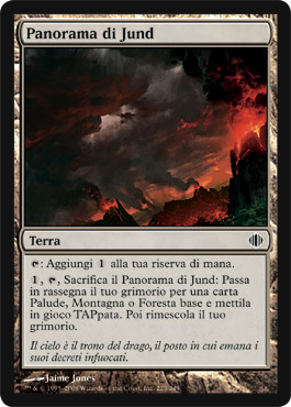 225 / 249 Panorama di Jund comune (IT) -NEAR MINT-