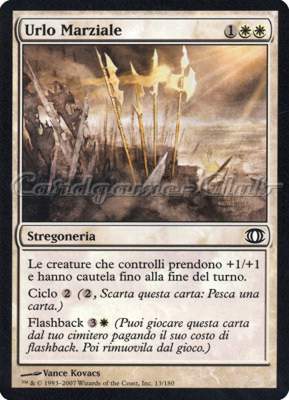 013 / 180 Urlo Marziale comune (IT) -NEAR MINT-