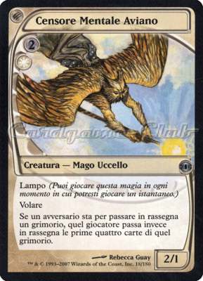 018 / 180 Censore Mentale Aviano non comune (IT) -NEAR MINT-