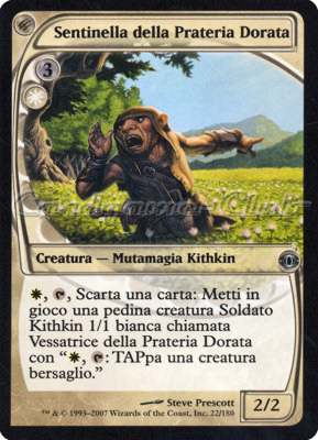 022 / 180 Sentinella della Prateria Dorata non comune (IT) -NEAR MINT-