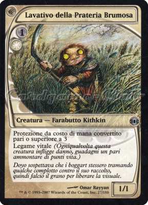 027 / 180 Lavativo della Prateria Brumosa non comune (IT) -NEAR MINT-