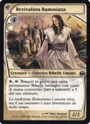 030 / 180 Revivalista Ramosiana non comune (IT) -NEAR MINT-