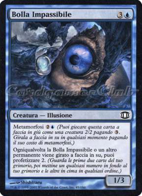 045 / 180 Bolla Impassibile comune (IT) -NEAR MINT-