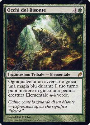 210 / 301 Occhi del Bisonte rara (IT) -NEAR MINT-