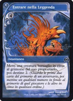 060 / 180 Entrare nella Leggenda non comune (IT) -NEAR MINT-