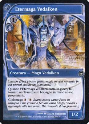 061 / 180 Etermaga Vedalken comune (IT) -NEAR MINT-