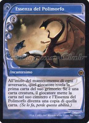 058 / 180 Essenza del Polimorfo rara (IT) -NEAR MINT-