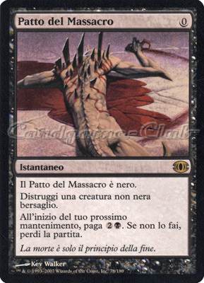078 / 180 Patto del Massacro rara (IT) -NEAR MINT-