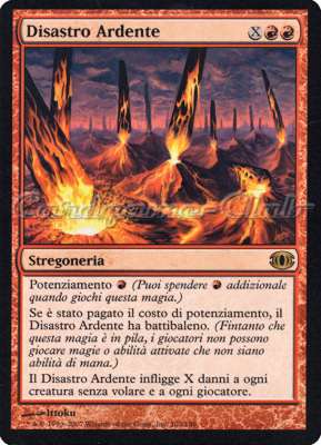 102 / 180 Disastro Ardente rara (IT) -NEAR MINT-