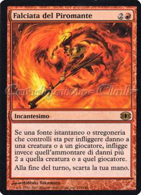 104 / 180 Falciata del Piromante rara (IT) -NEAR MINT-
