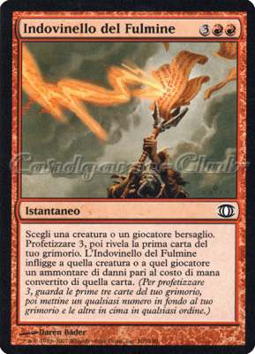 105 / 180 Indovinello del Fulmine comune (IT) -NEAR MINT-