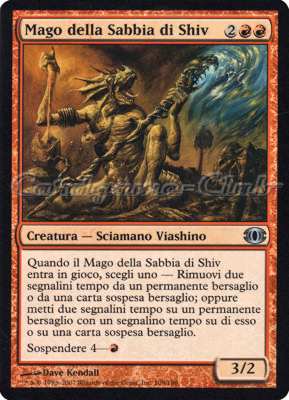 108 / 180 Mago della Sabbia di Shiv non comune (IT) -NEAR MINT-