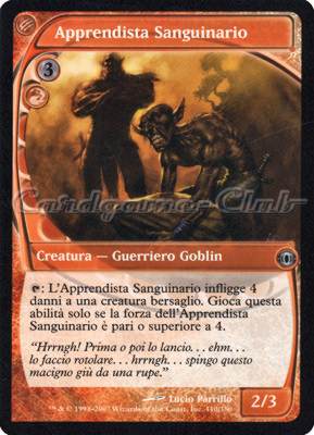 110 / 180 Apprendista Sanguinario non comune (IT) -NEAR MINT-
