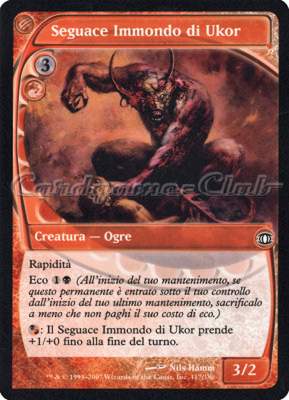 117 / 180 Seguace Immondo di Ukor comune (IT) -NEAR MINT-