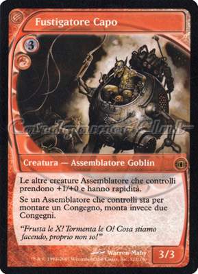 121 / 180 Fustigatore Capo rara (IT) -NEAR MINT-