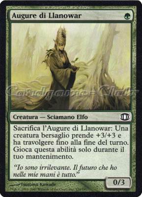 129 / 180 Augure di Llanowar comune (IT) -NEAR MINT-