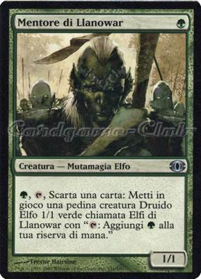 131 / 180 Mentore di Llanowar non comune (IT) -NEAR MINT-