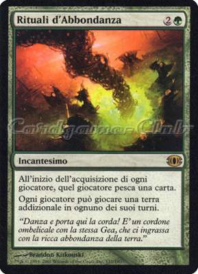 137 / 180 Rituali d'Abbondanza rara (IT) -NEAR MINT-