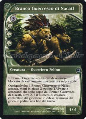 147 / 180 Branco Guerresco di Nacatl non comune (IT) -NEAR MINT-