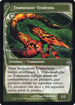155 / 180 Tramutante Virulento comune (IT) -NEAR MINT-
