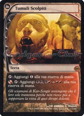 175 / 180 Tumuli Scolpiti rara (IT) -NEAR MINT-