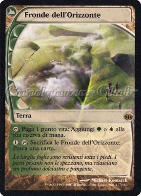 177 / 180 Fronde dell'Orizzonte rara (IT) -NEAR MINT-