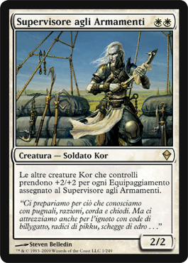 001 / 249 Supervisore degli Armamenti rara (IT) -NEAR MINT-