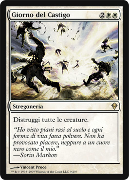 009 / 249 Giorno del Castigo rara (IT) -NEAR MINT-