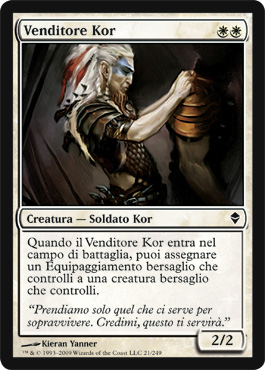 021 / 249 Venditore Kor comune (IT) -NEAR MINT-