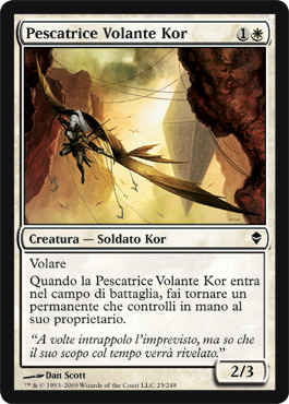 023 / 249 Pescatrice Volante Kor comune (IT) -NEAR MINT-