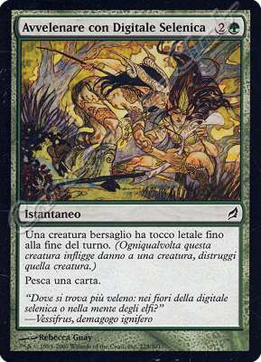 225 / 301 Avvelenare con Digitale Selenica comune (IT) -NEAR MINT-