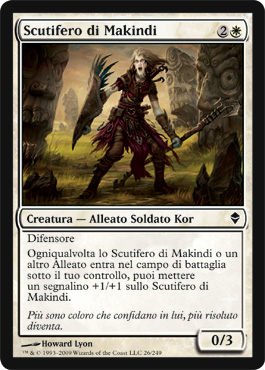 026 / 249 Scutifero di Makindi comune (IT) -NEAR MINT-