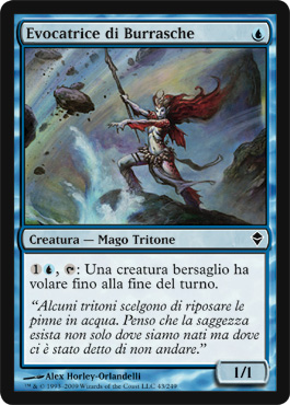 043 / 249 Evocatrice di Burrasche comune (IT) -NEAR MINT-